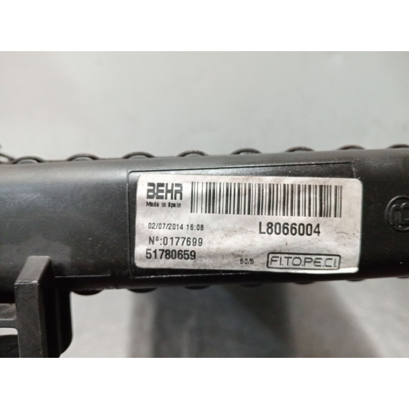 Recambio de radiador agua para citroën nemo furgoneta/monovolumen (aa_) 1.3 hdi 75 referencia OEM IAM 51780659 L8066004 