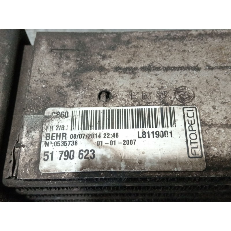 Recambio de intercooler para citroën nemo furgoneta/monovolumen (aa_) 1.3 hdi 75 referencia OEM IAM 51790623 L8119001 