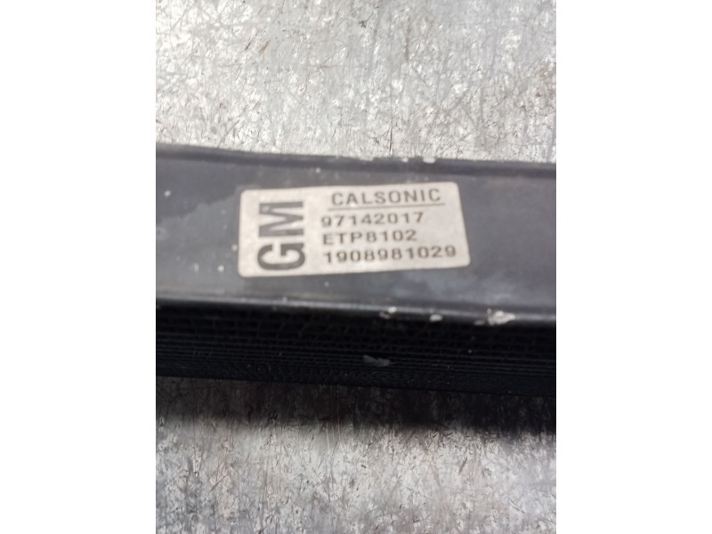 Recambio de intercooler para opel frontera b (u99) 2.2 dti (6b_zc, 6b_vf, 6b_66, 6b_76) referencia OEM IAM 97142017 ETP8102 