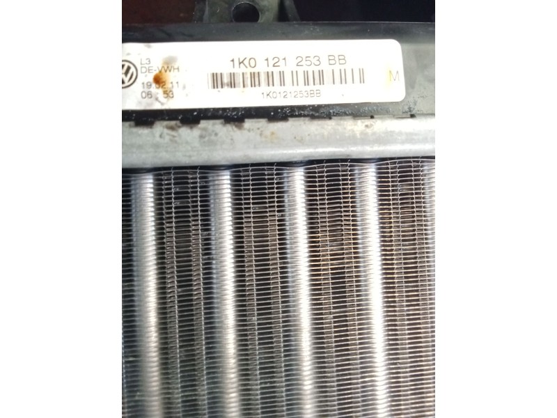 Recambio de radiador agua para seat altea (5p1) 1.2 tsi referencia OEM IAM 1K0121253BB  
