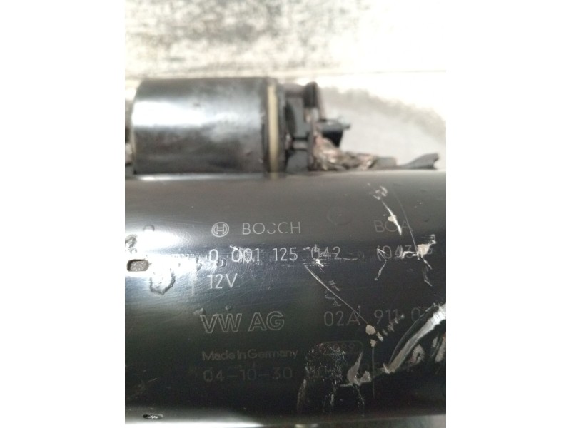 Recambio de motor arranque para seat leon (1m1) 1.9 tdi referencia OEM IAM 0001125042  