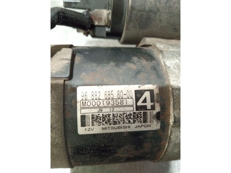 Recambio de motor arranque para citroën c3 i (fc_, fn_) 1.4 hdi referencia OEM IAM 968826858000 M000T93581 
