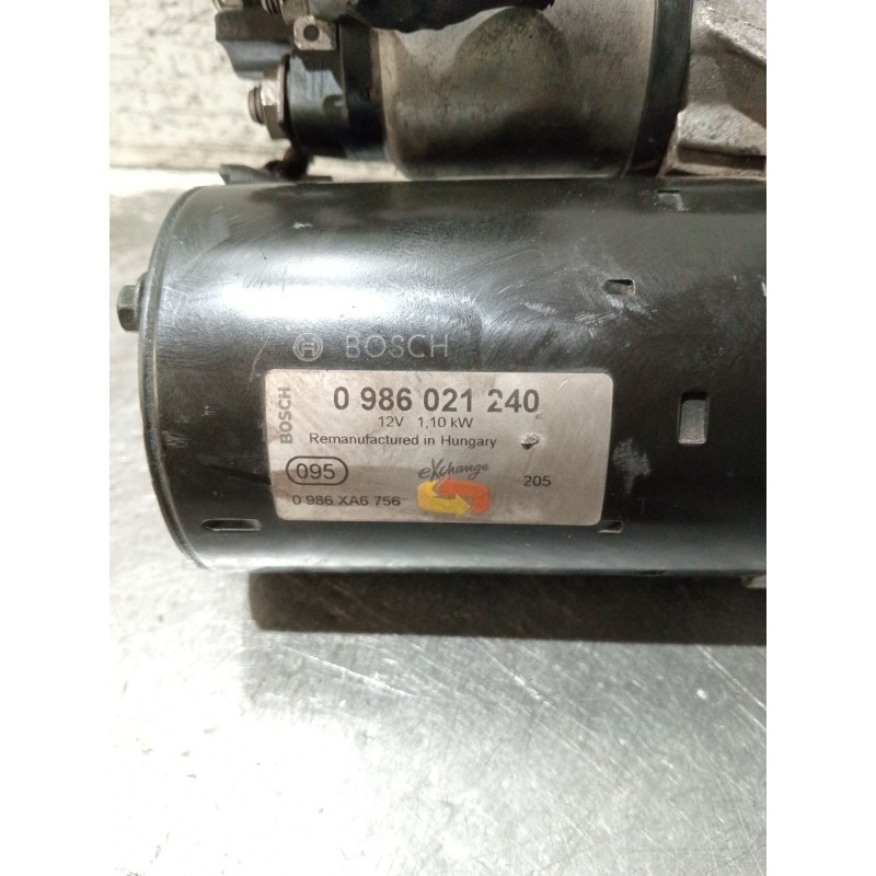Recambio de motor arranque para fiat linea (323_, 110_) 1.3 d multijet (323axb11, 323axb1a) referencia OEM IAM 0986021240  