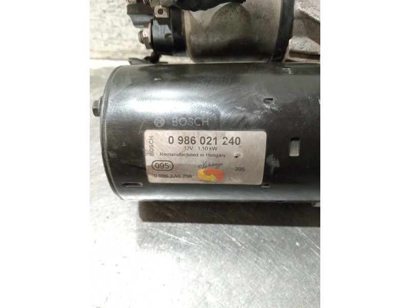 Recambio de motor arranque para fiat linea (323_, 110_) 1.3 d multijet (323axb11, 323axb1a) referencia OEM IAM 0986021240  