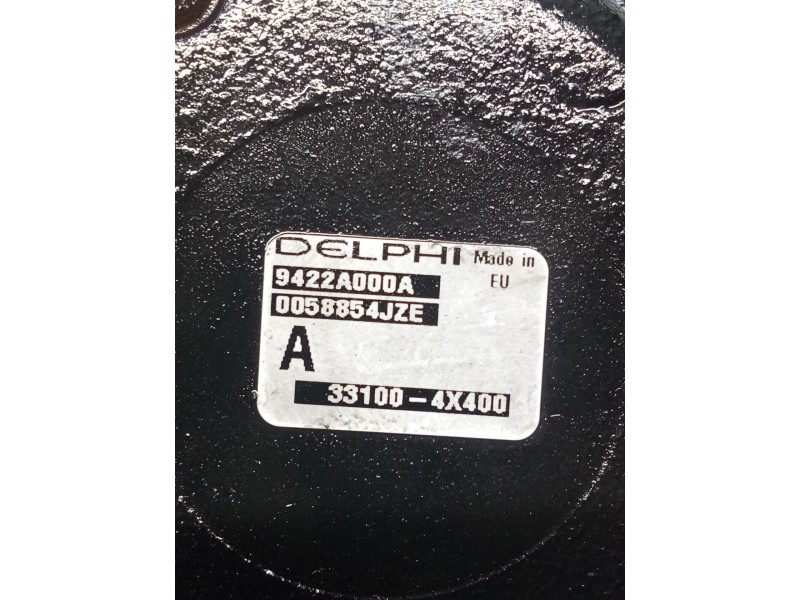 Recambio de bomba inyeccion para kia carnival / grand carnival iii (vq) 2.9 crdi referencia OEM IAM 9422A000A 0058854JZE 