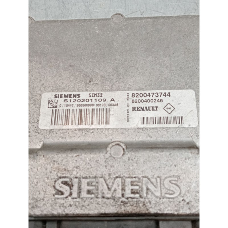 Recambio de centralita motor uce para renault clio ii (bb_, cb_) 1.2 16v (bb05, bb0w, bb11, bb27, bb2t, bb2u, bb2v, cb05,... ref