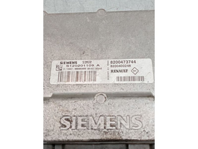 Recambio de centralita motor uce para renault clio ii (bb_, cb_) 1.2 16v (bb05, bb0w, bb11, bb27, bb2t, bb2u, bb2v, cb05,... ref