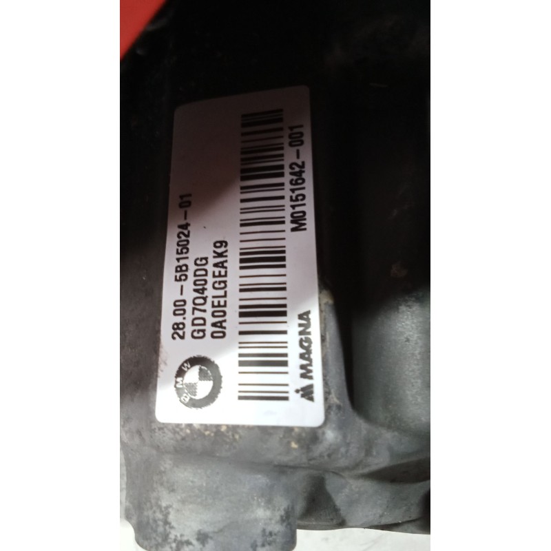 Recambio de caja cambios para bmw x1/ix1 u11 x1 sdrive18d referencia OEM IAM GD7Q40DG AUTOMATICA 2800 581502401 M151642001