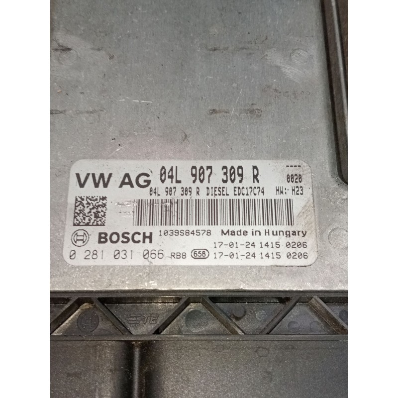 Recambio de centralita motor uce para skoda octavia iii (5e3, nl3, nr3) 2.0 tdi referencia OEM IAM 04l907309r 0281031066 