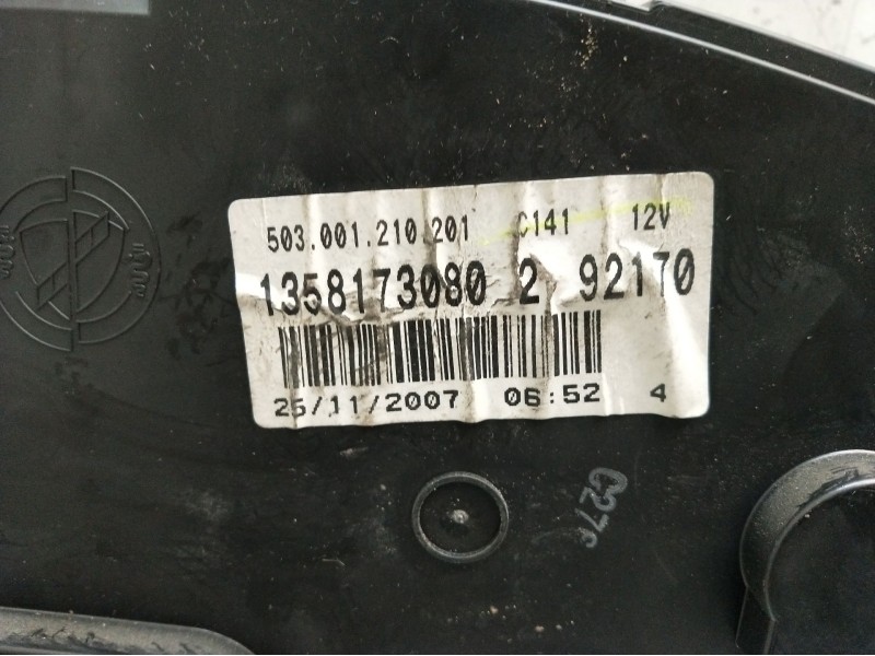 Recambio de cuadro instrumentos para peugeot boxer furgoneta 2.2 hdi 120 referencia OEM IAM 1358173080  