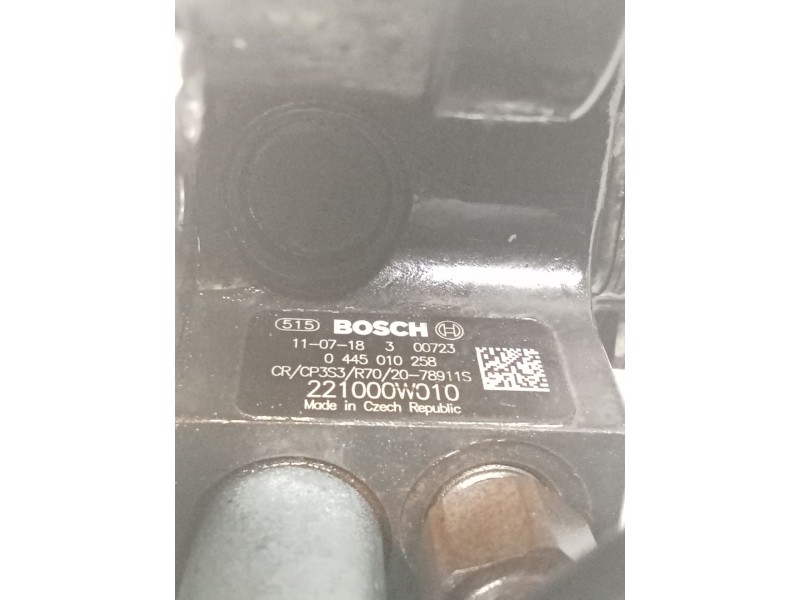 Recambio de bomba inyeccion para toyota auris (_e15_) 1.4 d-4d (nde150_) referencia OEM IAM 0445010258 221000WC10 