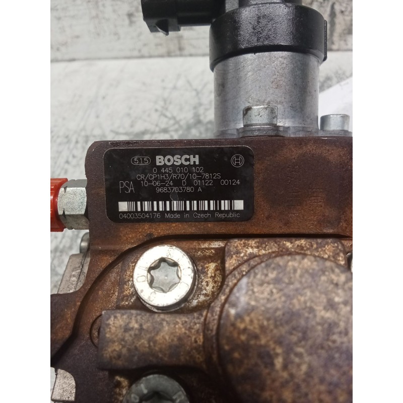 Recambio de bomba inyeccion para ford focus ii turnier (da_, ffs, ds) 1.6 tdci referencia OEM IAM 0445010102 9683703780A BOSCH