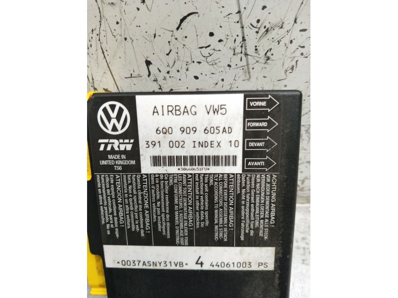 Recambio de kit airbag para seat ibiza iii (6l1) 1.9 tdi referencia OEM IAM 6Q0909605AD  