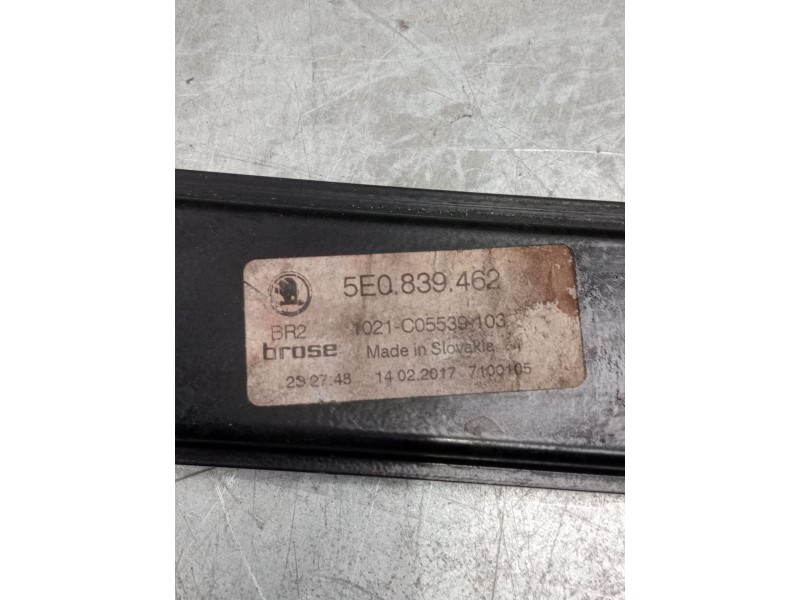 Recambio de elevalunas trasero derecho para skoda octavia iii (5e3, nl3, nr3) 2.0 tdi referencia OEM IAM   