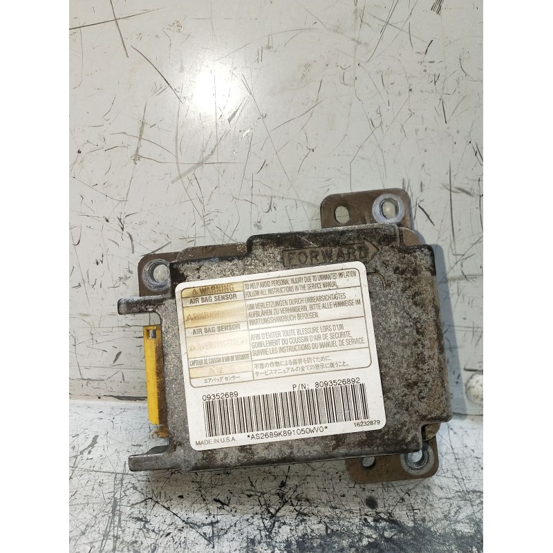 Recambio de centralita airbag para opel frontera b (u99) 2.2 dti (6b_zc, 6b_vf, 6b_66, 6b_76) referencia OEM IAM 8093526892  