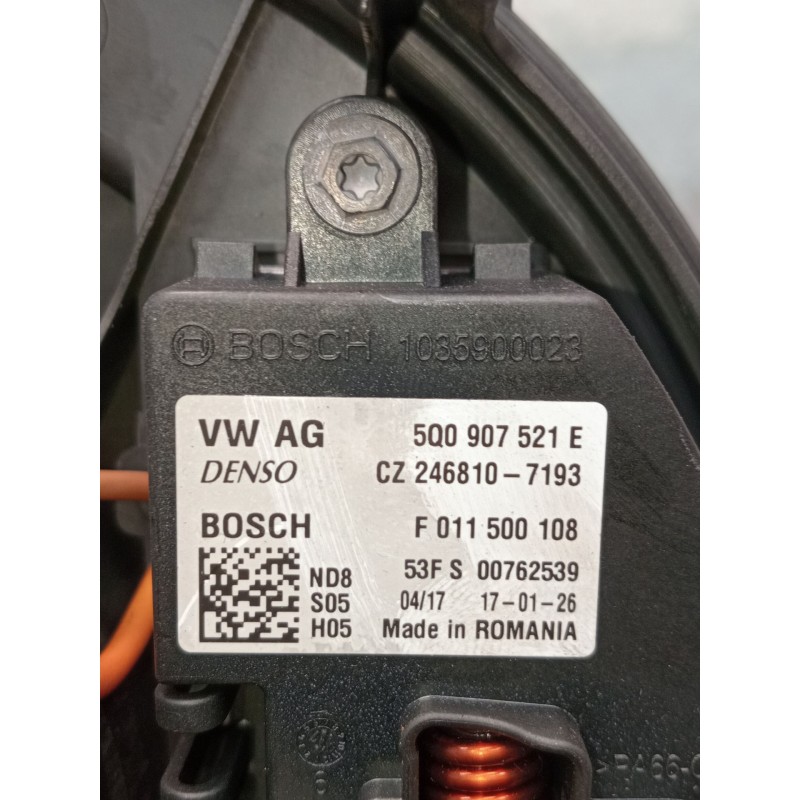 Recambio de motor calefaccion para skoda octavia iii (5e3, nl3, nr3) 2.0 tdi referencia OEM IAM 5q0907521e 1035900023 f011500108