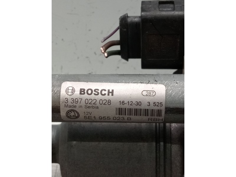 Recambio de motor limpia delantero para skoda octavia iii (5e3, nl3, nr3) 2.0 tdi referencia OEM IAM 3397022028 5e1955023b 