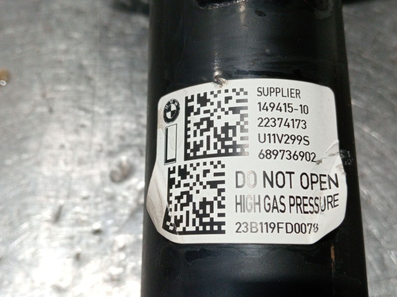 Recambio de amortiguador delantero izquierdo para bmw x1/ix1 u11 x1 sdrive18d referencia OEM IAM 689736902 14941510 