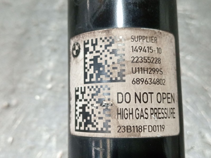 Recambio de amortiguador trasero derecho para bmw x1/ix1 u11 x1 sdrive18d referencia OEM IAM 689634802  