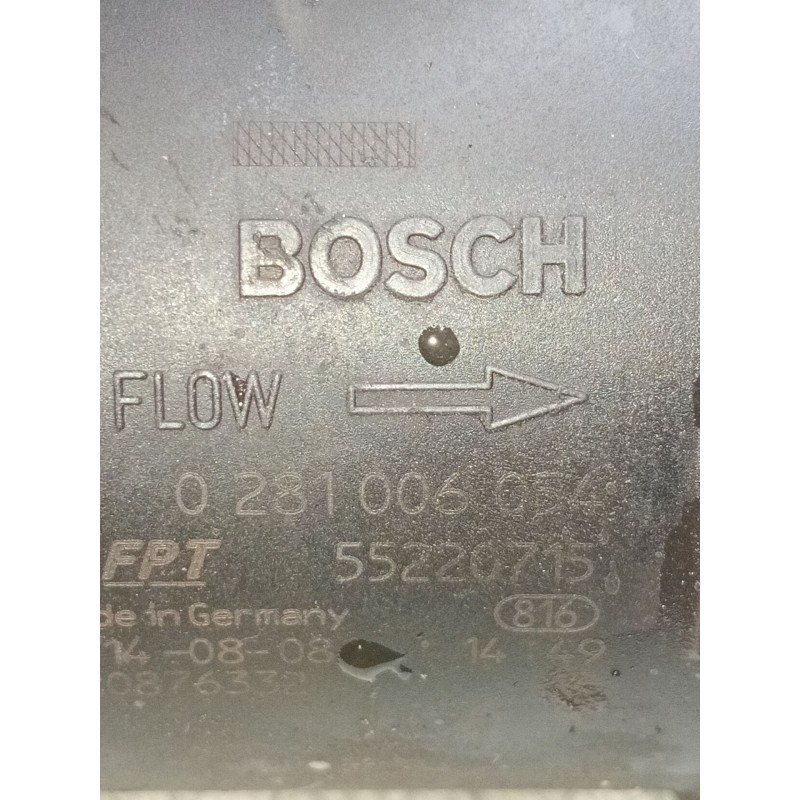 Recambio de caudalimetro para citroën nemo furgoneta/monovolumen (aa_) 1.3 hdi 75 referencia OEM IAM 0281006054 55220715 