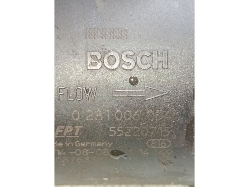 Recambio de caudalimetro para citroën nemo furgoneta/monovolumen (aa_) 1.3 hdi 75 referencia OEM IAM 0281006054 55220715 