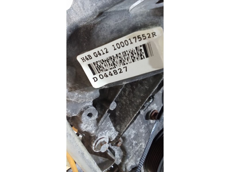 Recambio de motor completo para dacia sandero ii tce 90 (b8m1, b8ma) referencia OEM IAM H4BG412  D04827