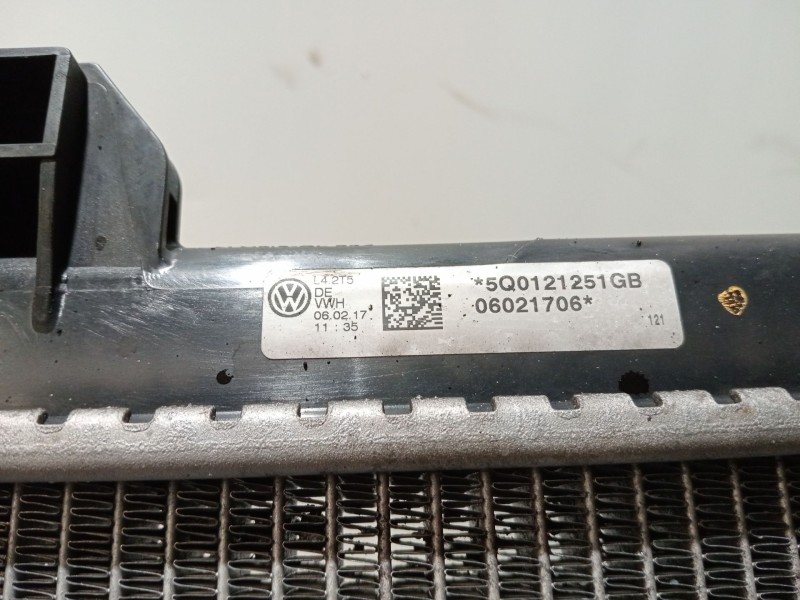Recambio de radiador agua para skoda octavia iii (5e3, nl3, nr3) 2.0 tdi referencia OEM IAM 5Q0121251GB  