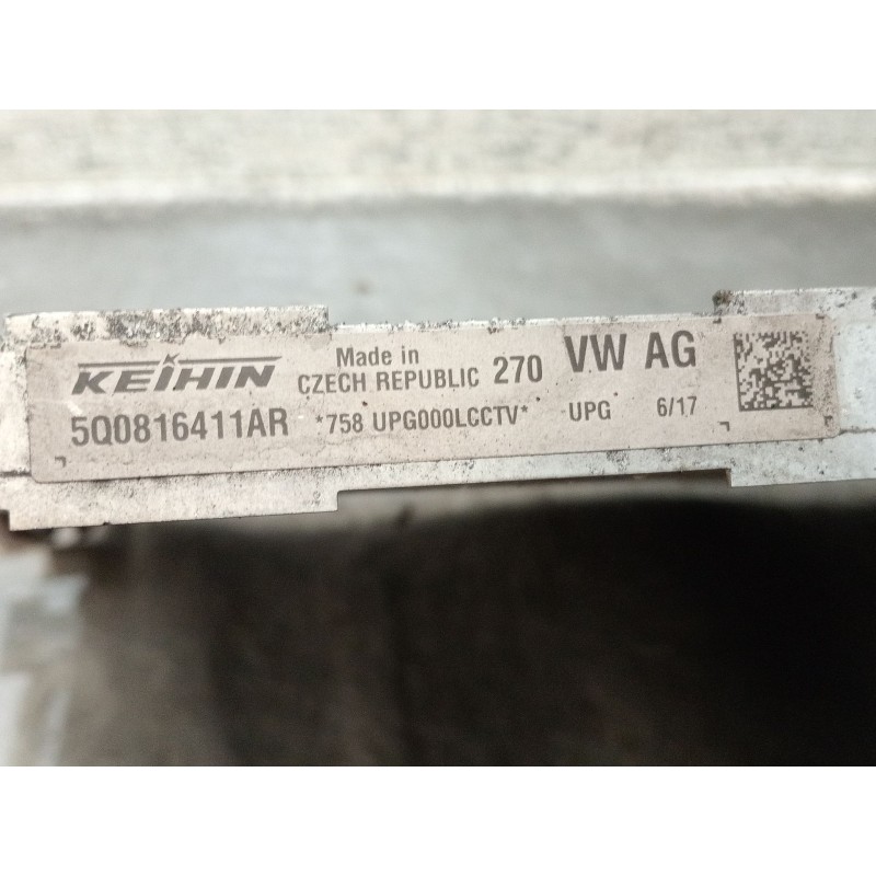 Recambio de condensador / radiador aire acondicionado para skoda octavia iii (5e3, nl3, nr3) 2.0 tdi referencia OEM IAM 5Q081641
