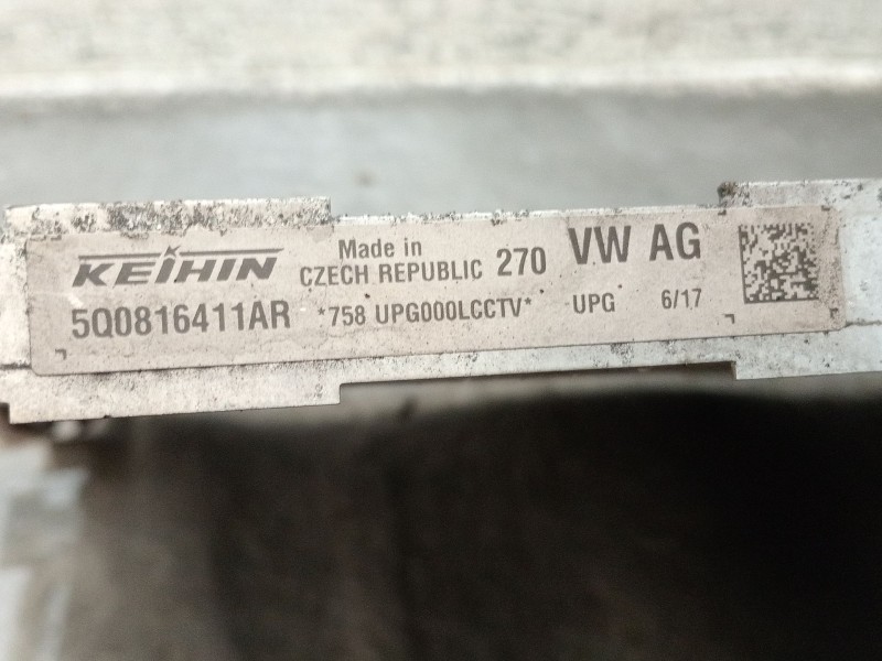 Recambio de condensador / radiador aire acondicionado para skoda octavia iii (5e3, nl3, nr3) 2.0 tdi referencia OEM IAM 5Q081641