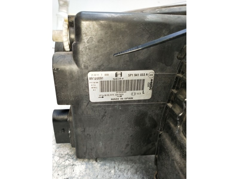 Recambio de faro izquierdo para seat altea (5p1) 1.2 tsi referencia OEM IAM 5P1941033A 89320091 OJO VER FOTOS