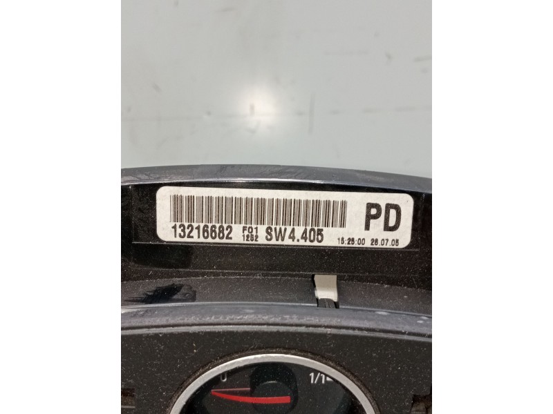 Recambio de cuadro instrumentos para opel astra h (a04) 1.6 (l48) referencia OEM IAM 13216682  