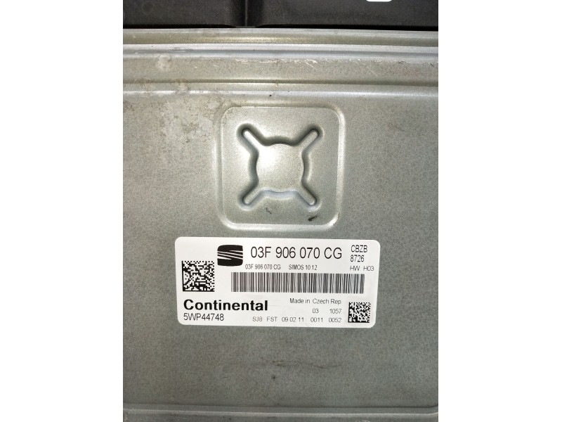 Recambio de centralita motor uce para seat altea (5p1) 1.2 tsi referencia OEM IAM 03F906070CG  