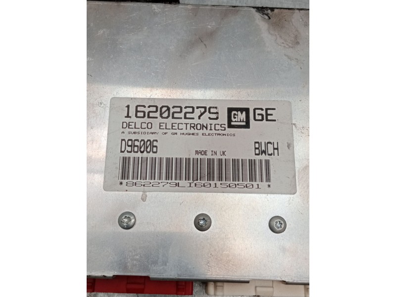 Recambio de centralita motor uce para opel corsa b (s93) 1.4 i (f08, f68, m68) referencia OEM IAM 16202279 d96006 