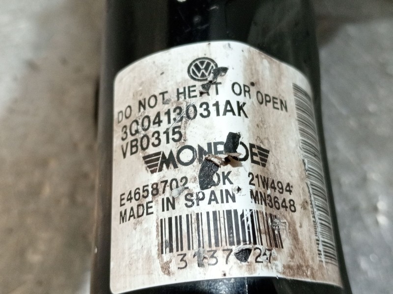 Recambio de amortiguador delantero derecho para skoda octavia iii (5e3, nl3, nr3) 2.0 tdi referencia OEM IAM 3Q0413031AK  