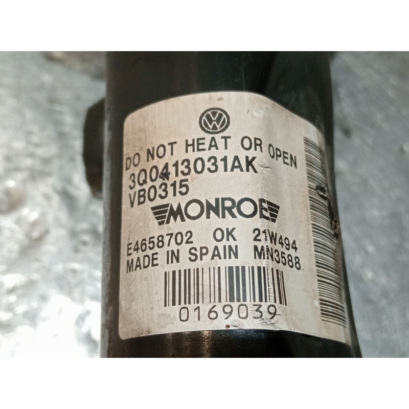 Recambio de amortiguador delantero izquierdo para skoda octavia iii (5e3, nl3, nr3) 2.0 tdi referencia OEM IAM 3Q0413031AK  