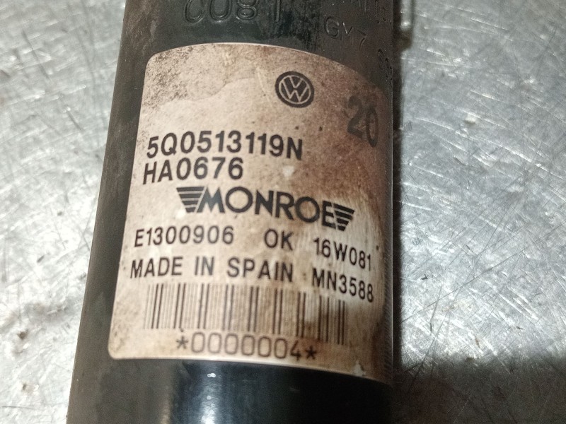 Recambio de amortiguador trasero derecho para skoda octavia iii (5e3, nl3, nr3) 2.0 tdi referencia OEM IAM 5Q0513119N  