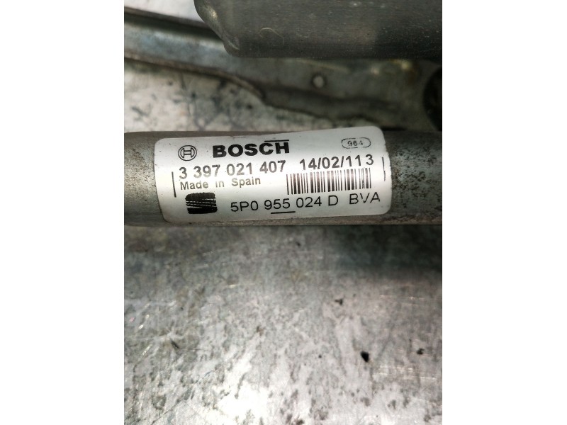 Recambio de motor limpia delantero para seat altea (5p1) 1.2 tsi referencia OEM IAM 3397021407 5P0955024D DELANTERO DERECHO