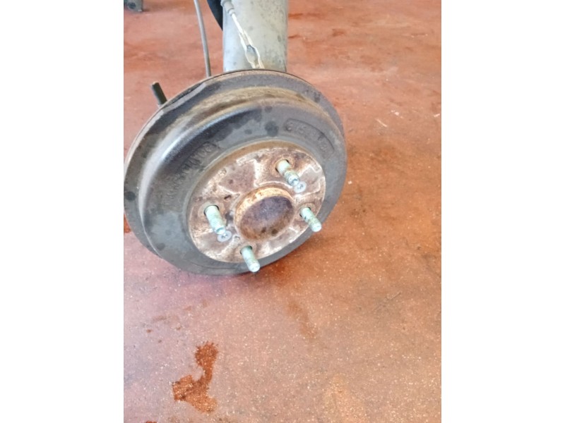 Recambio de puente trasero para ford fiesta vi (cb1, ccn) 1.25 referencia OEM IAM E10076AS0860  TAMBOR/ABS