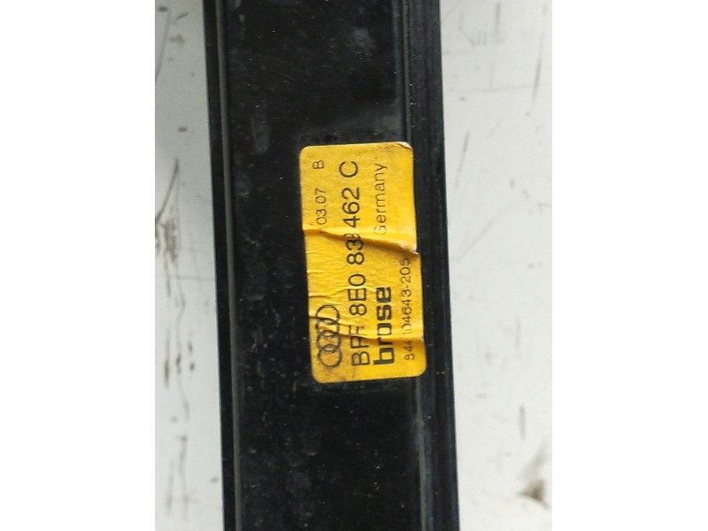 Recambio de elevalunas trasero derecho para audi a4 b7 (8ec) 2.0 tdi 16v referencia OEM IAM 8E0838462C 4P 