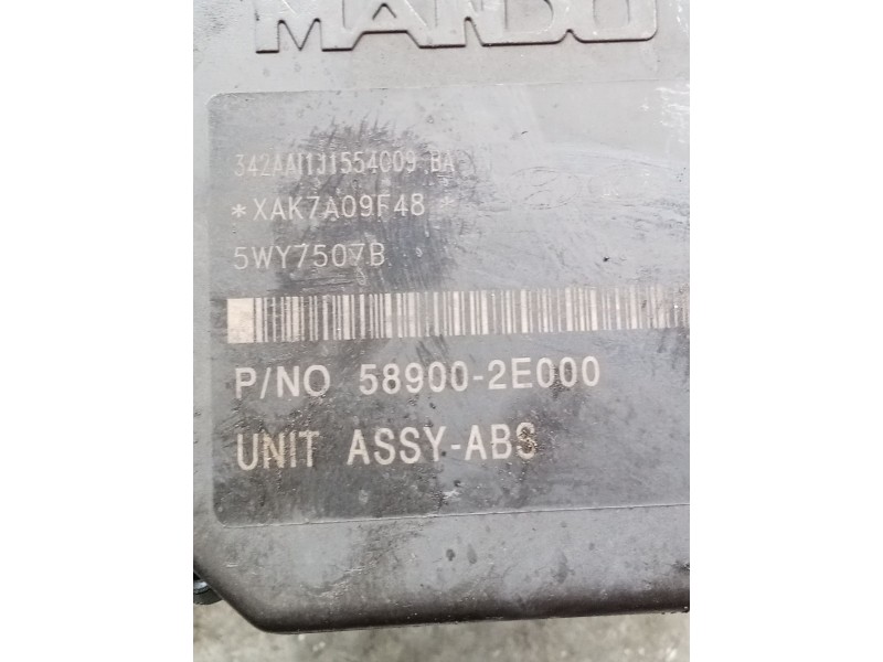 Recambio de abs para kia sportage ii (je_, km_) 2.0 i 16v referencia OEM IAM 5WY7507B 589202E000 