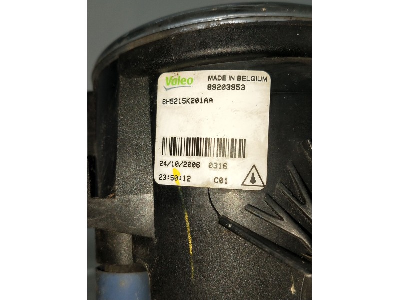 Recambio de faro antiniebla izquierdo para land rover freelander 2 (l359) 2.2 td4 4x4 referencia OEM IAM 89203953  