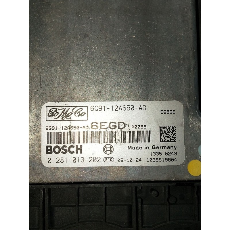 Recambio de centralita motor uce para land rover freelander 2 (l359) 2.2 td4 4x4 referencia OEM IAM 0281013202  