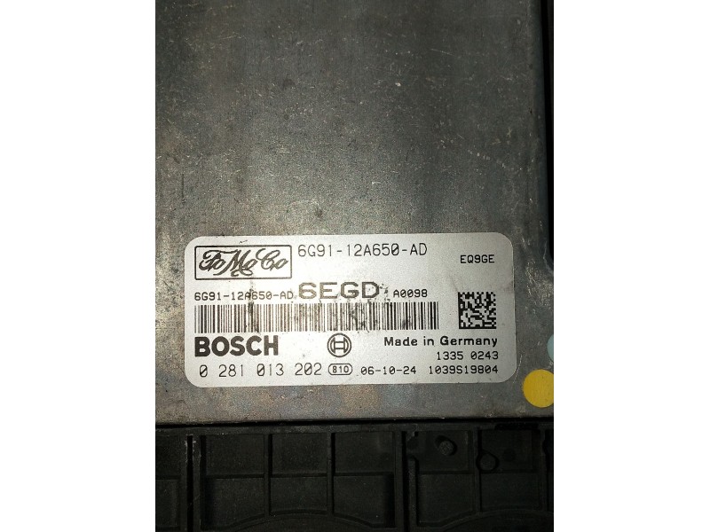 Recambio de centralita motor uce para land rover freelander 2 (l359) 2.2 td4 4x4 referencia OEM IAM 0281013202  