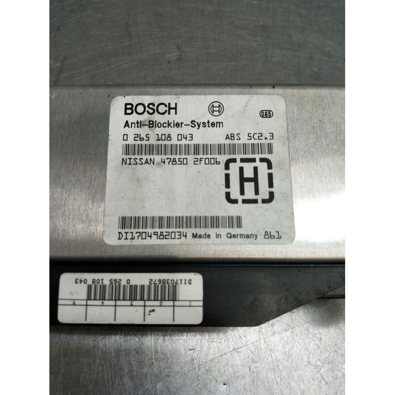 Recambio de centralita motor uce para nissan primera hatchback (p11) 1.6 16v referencia OEM IAM 0265108043 478502F006 