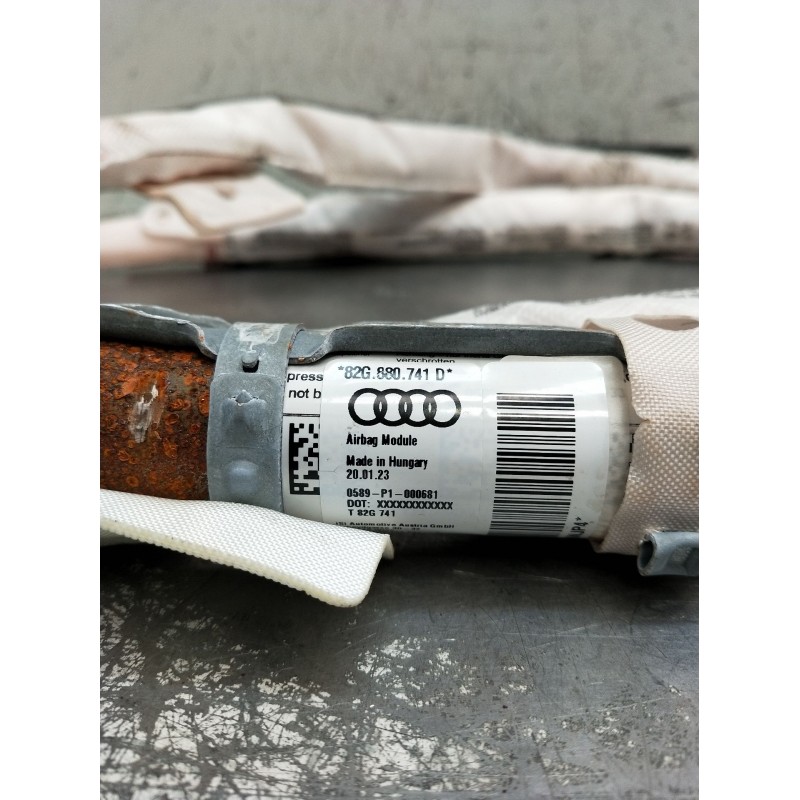 Recambio de airbag cortina delantero izquierdo para audi a1 sportback (gba) referencia OEM IAM 82G880741D  