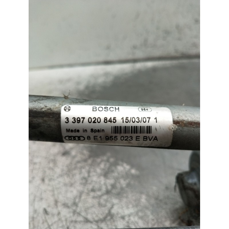 Recambio de motor limpia delantero para audi a4 b7 (8ec) 2.0 tdi 16v referencia OEM IAM 3397020845 8E1955023E 