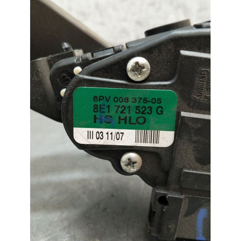 Recambio de potenciometro pedal para audi a4 b7 (8ec) 2.0 tdi 16v referencia OEM IAM 6PV00837505 8E1721523G 