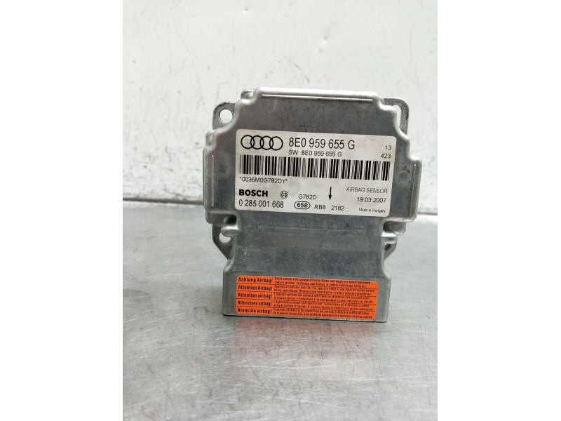 Recambio de kit airbag para audi a4 b7 (8ec) 2.0 tdi 16v referencia OEM IAM 0285001668 8E0959655G 