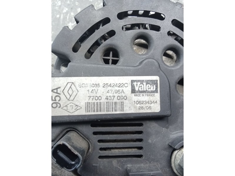Recambio de alternador para renault clio ii (bb_, cb_) 1.2 16v (bb05, bb0w, bb11, bb27, bb2t, bb2u, bb2v, cb05,... referencia OE