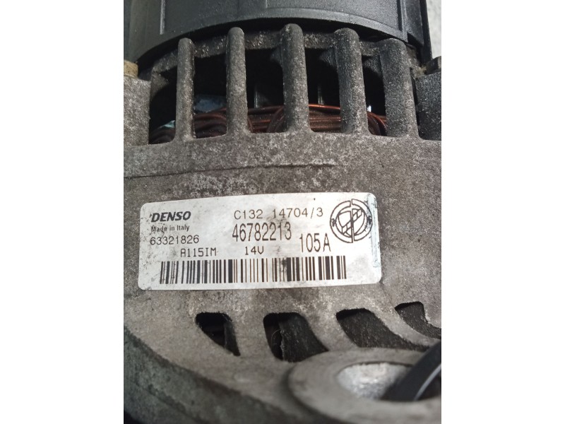 Recambio de alternador para alfa romeo 147 (937_) 1.9 jtd (937.axd1a, 937.bxd1a) referencia OEM IAM 46782213  